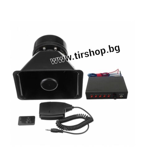 Сирена с микрофон 12V