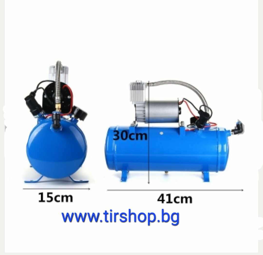 Компресор За Въздух Под Налягане, 12V, 150psi, 8 Бара, 6 литра - Image 3
